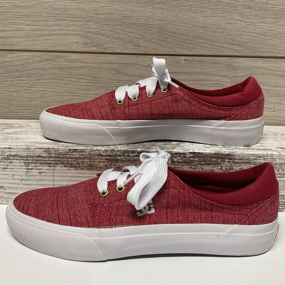 DC Skater Canvas Shoe Women’s 8.5 - Picture 2 of 8
